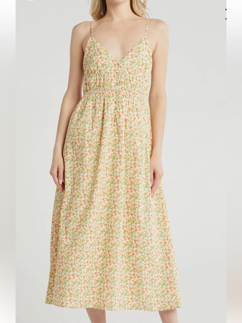 WAYF Floral dress